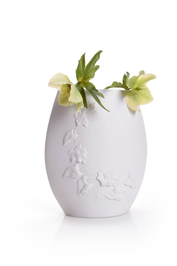 Vase mit Ornament